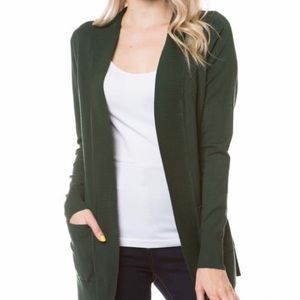 Women’s Emerald Green Cielo Pocket Cardigan